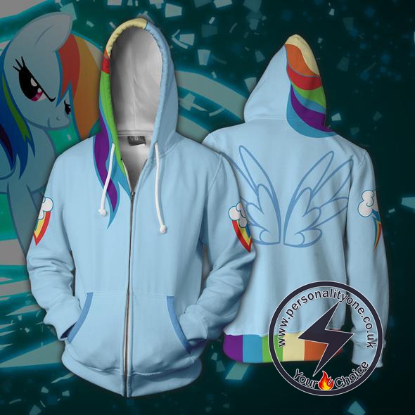 Rainbow Dash Hoodie Jacket